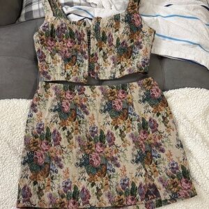 Floral Two-Piece Set
